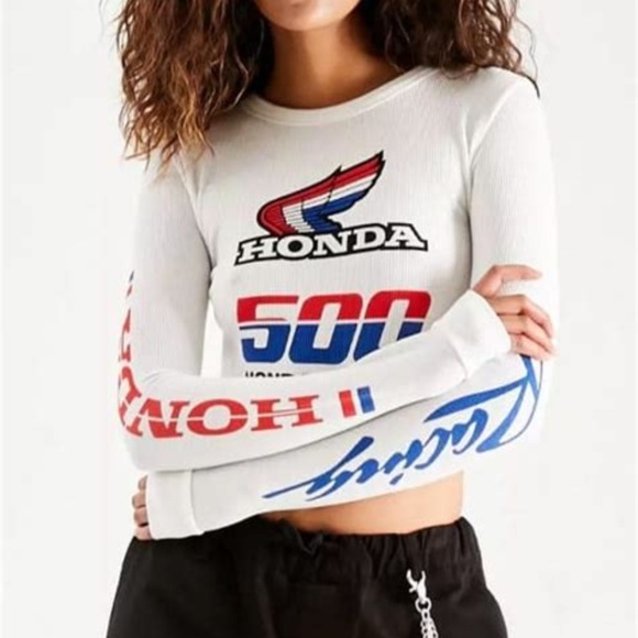 Forever 21 Tops - F21 x Honda Collection Cropped Top
